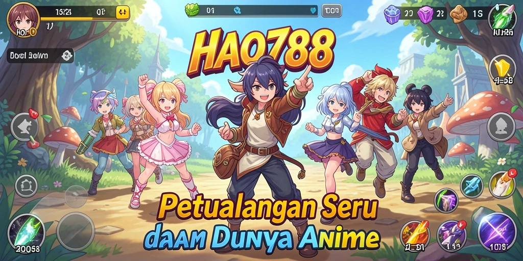Tampilan gameplay HAO788 yang mendebarkan dalam dunia anime.