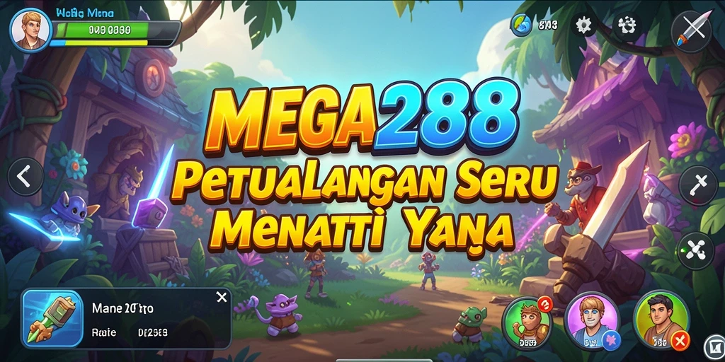 Tampilan gameplay MEGA288 yang menakjubkan dengan petualangan menarik.