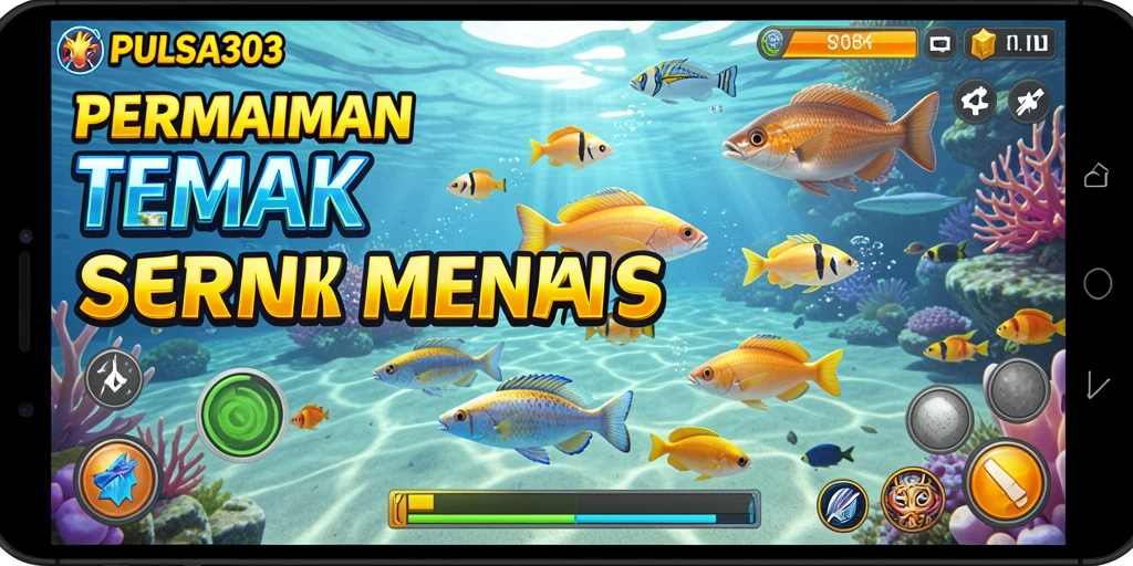 Tampilan gameplay PULSA303 yang menakjubkan dengan aksi menembak ikan.